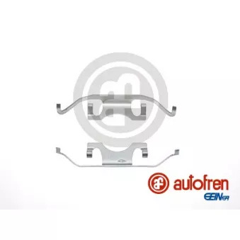 Kit d'accessoires, plaquette de frein à disque AUTOFREN SEINSA