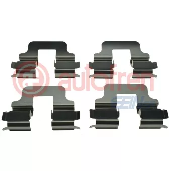 Kit d'accessoires, plaquette de frein à disque AUTOFREN SEINSA D42670A