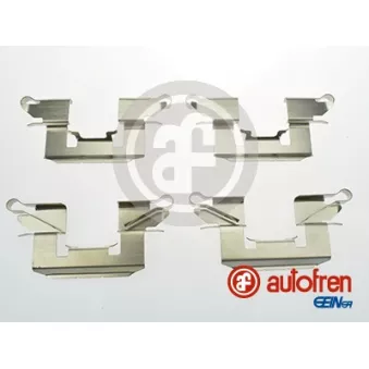 Kit d'accessoires, plaquette de frein à disque AUTOFREN SEINSA D42677A