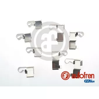 Kit d'accessoires, plaquette de frein à disque AUTOFREN SEINSA D42683A