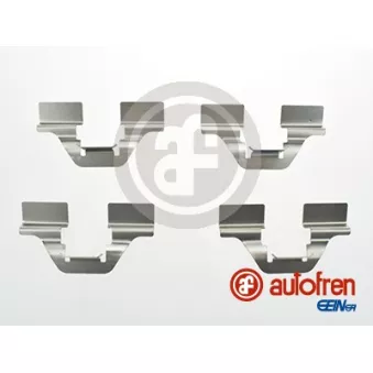 Kit d'accessoires, plaquette de frein à disque AUTOFREN SEINSA D42684A