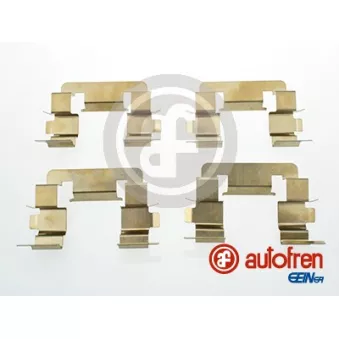 Kit d'accessoires, plaquette de frein à disque AUTOFREN SEINSA D42687A