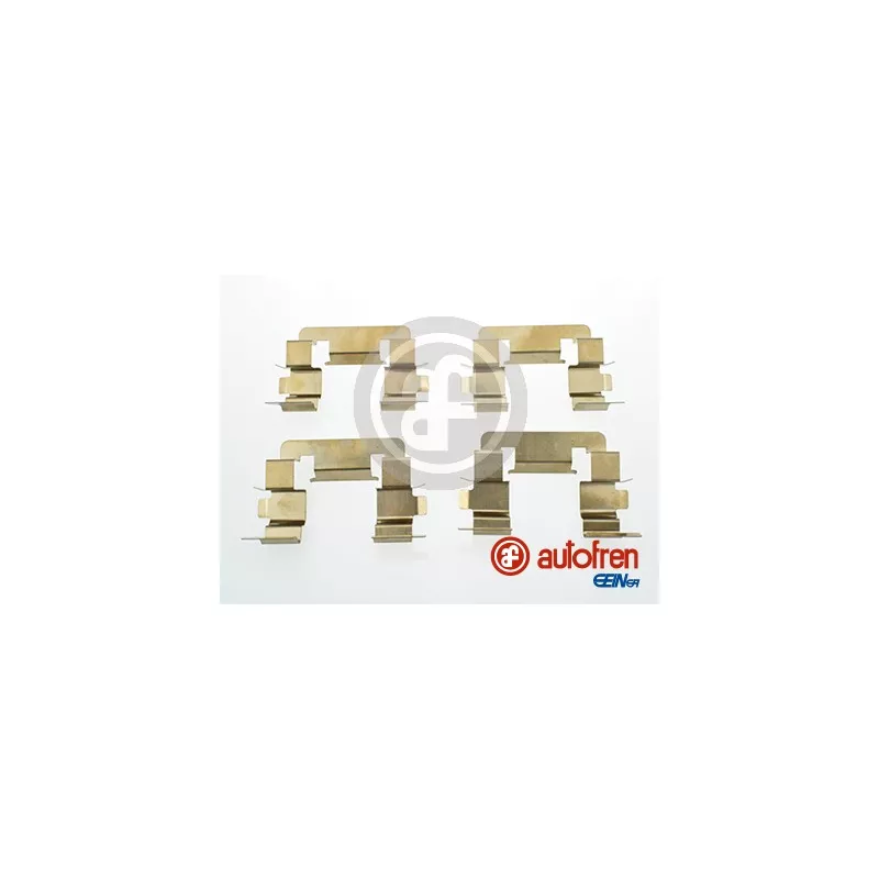 Kit d'accessoires, plaquette de frein à disque AUTOFREN SEINSA D42687A
