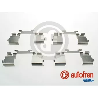 Kit d'accessoires, plaquette de frein à disque AUTOFREN SEINSA D42691A