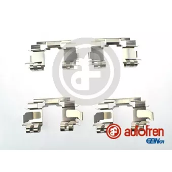 Kit d'accessoires, plaquette de frein à disque AUTOFREN SEINSA D42692A