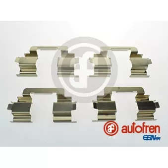 Kit d'accessoires, plaquette de frein à disque AUTOFREN SEINSA