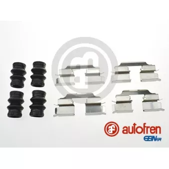 Kit d'accessoires, plaquette de frein à disque AUTOFREN SEINSA