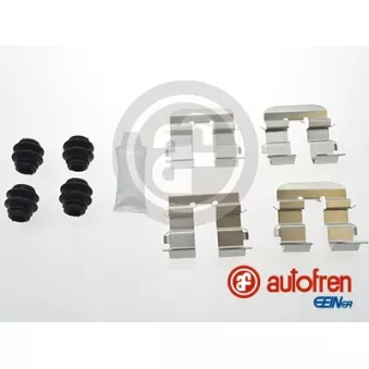 Kit d'accessoires, plaquette de frein à disque AUTOFREN SEINSA