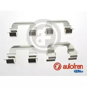 Kit d'accessoires, plaquette de frein à disque AUTOFREN SEINSA D42795A