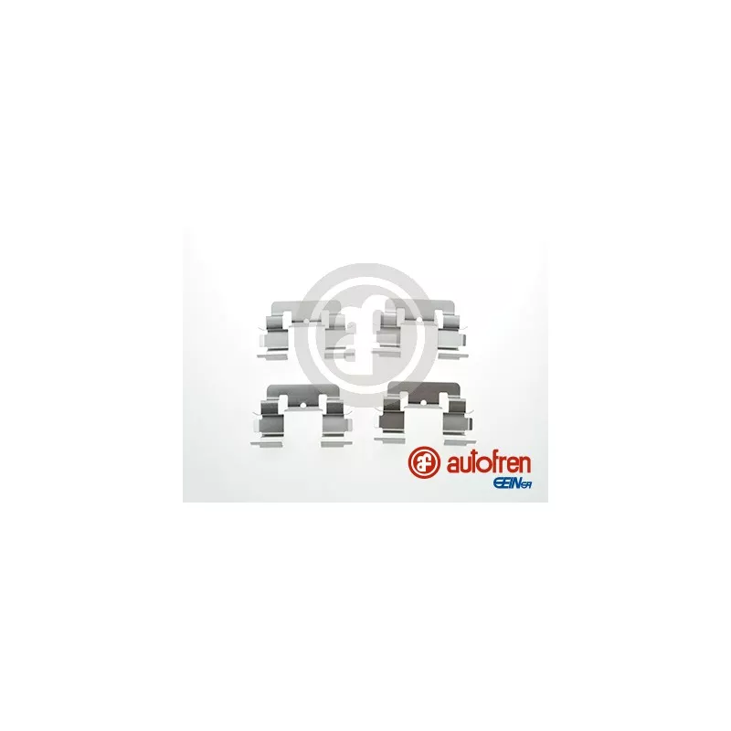 Kit d'accessoires, plaquette de frein à disque AUTOFREN SEINSA D42807A