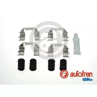 Kit d'accessoires, plaquette de frein à disque AUTOFREN SEINSA D42809A