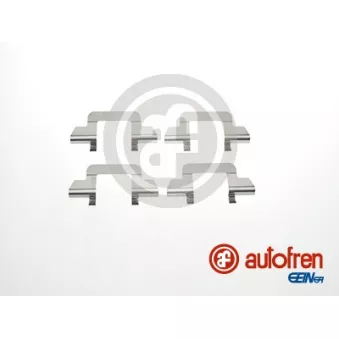 Kit d'accessoires, plaquette de frein à disque AUTOFREN SEINSA