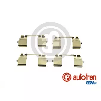 Kit d'accessoires, plaquette de frein à disque AUTOFREN SEINSA D42823A