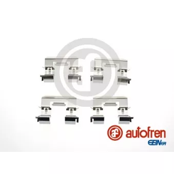 Kit d'accessoires, plaquette de frein à disque AUTOFREN SEINSA D42826A