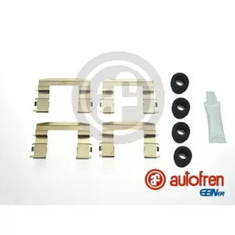 Kit d'accessoires, plaquette de frein à disque AUTOFREN SEINSA