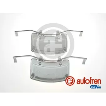 Kit d'accessoires, plaquette de frein à disque AUTOFREN SEINSA D42844A