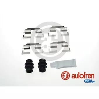 Kit d'accessoires, plaquette de frein à disque AUTOFREN SEINSA D42845A