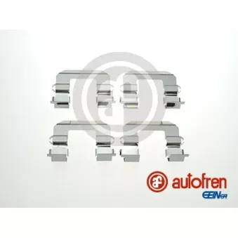 Kit d'accessoires, plaquette de frein à disque AUTOFREN SEINSA D42859A