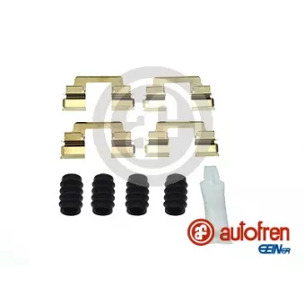 Kit d'accessoires, plaquette de frein à disque AUTOFREN SEINSA D42861A