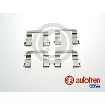 Kit d'accessoires, plaquette de frein à disque AUTOFREN SEINSA D42868A
