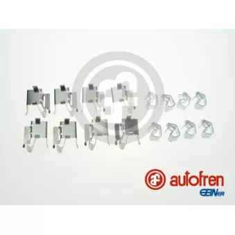 Kit d'accessoires, plaquette de frein à disque AUTOFREN SEINSA D42869A