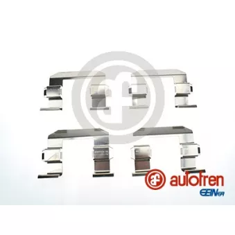 Kit d'accessoires, plaquette de frein à disque AUTOFREN SEINSA D42870A