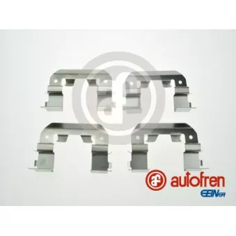Kit d'accessoires, plaquette de frein à disque AUTOFREN SEINSA