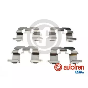 Kit d'accessoires, plaquette de frein à disque AUTOFREN SEINSA D42872A