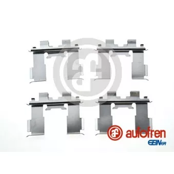 Kit d'accessoires, plaquette de frein à disque AUTOFREN SEINSA D42873A