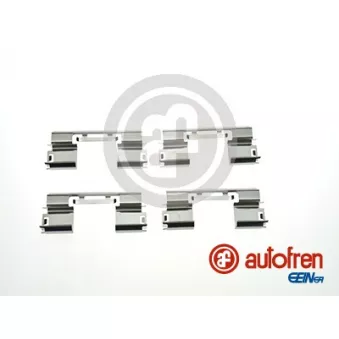 Kit d'accessoires, plaquette de frein à disque AUTOFREN SEINSA D42874A
