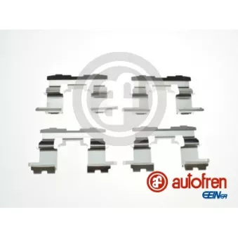 Kit d'accessoires, plaquette de frein à disque AUTOFREN SEINSA D42878A