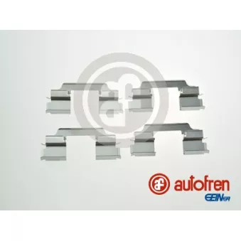 Kit d'accessoires, plaquette de frein à disque AUTOFREN SEINSA D42885A