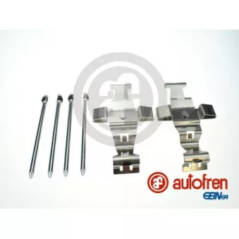 Kit d'accessoires, plaquette de frein à disque AUTOFREN SEINSA