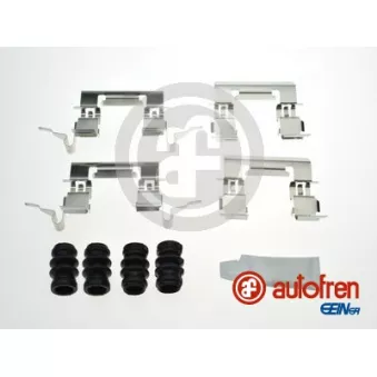 Kit d'accessoires, plaquette de frein à disque AUTOFREN SEINSA