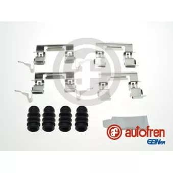 Kit d'accessoires, plaquette de frein à disque AUTOFREN SEINSA D42890A