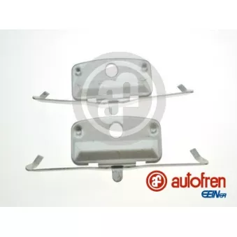Kit d'accessoires, plaquette de frein à disque AUTOFREN SEINSA D42898A