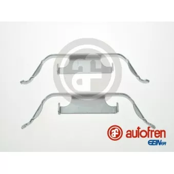 Kit d'accessoires, plaquette de frein à disque AUTOFREN SEINSA