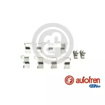 Kit d'accessoires, plaquette de frein à disque AUTOFREN SEINSA D42901A