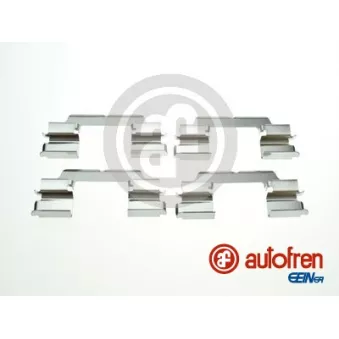 Kit d'accessoires, plaquette de frein à disque AUTOFREN SEINSA D42903A