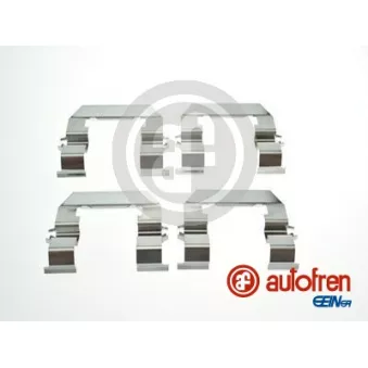 Kit d'accessoires, plaquette de frein à disque AUTOFREN SEINSA