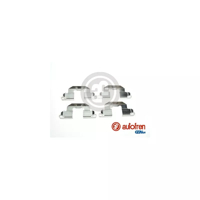Kit d'accessoires, plaquette de frein à disque AUTOFREN SEINSA D42910A