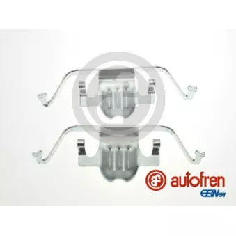 Kit d'accessoires, plaquette de frein à disque AUTOFREN SEINSA D42920A
