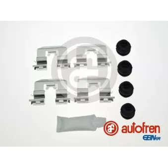 Kit d'accessoires, plaquette de frein à disque AUTOFREN SEINSA