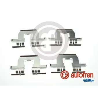 Kit d'accessoires, plaquette de frein à disque AUTOFREN SEINSA D42928A