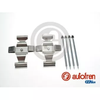 Kit d'accessoires, plaquette de frein à disque AUTOFREN SEINSA