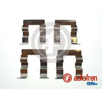 Kit d'accessoires, plaquette de frein à disque AUTOFREN SEINSA D42940A