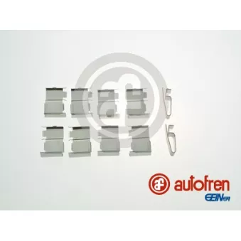Kit d'accessoires, plaquette de frein à disque AUTOFREN SEINSA