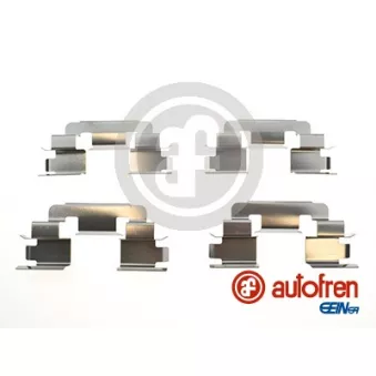 Kit d'accessoires, plaquette de frein à disque AUTOFREN SEINSA D42954A