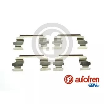 Kit d'accessoires, plaquette de frein à disque AUTOFREN SEINSA D42958A