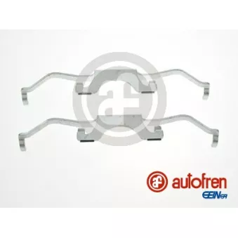 Kit d'accessoires, plaquette de frein à disque AUTOFREN SEINSA
